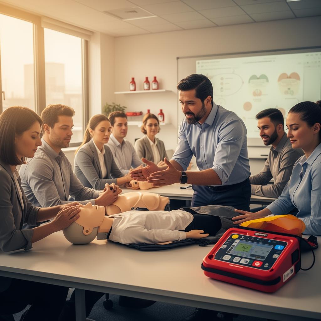 Treinamento de primeiros socorros